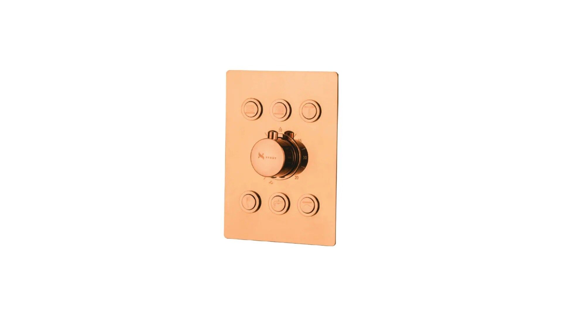 Six Function Thermostatic Diverter