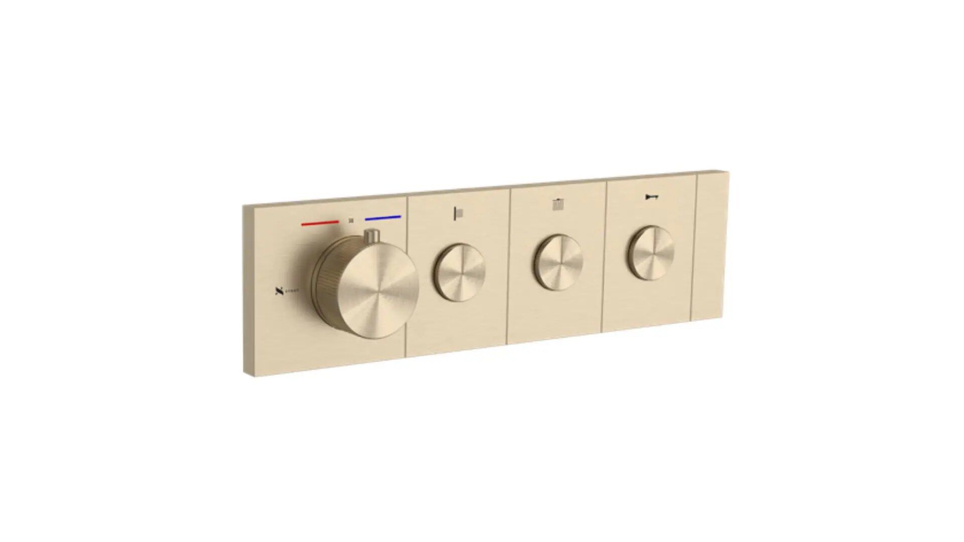 Axora Three Function Thermostatic Diverter