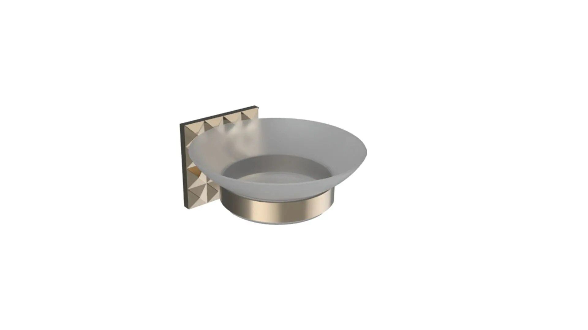 Single Soap Dish Glass