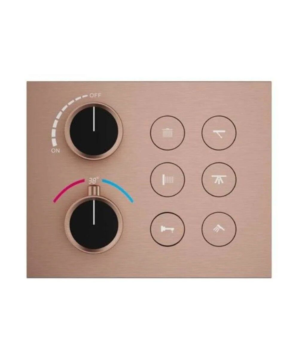 Six Function Thermostatic Diverter